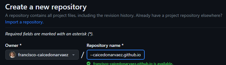 create repo