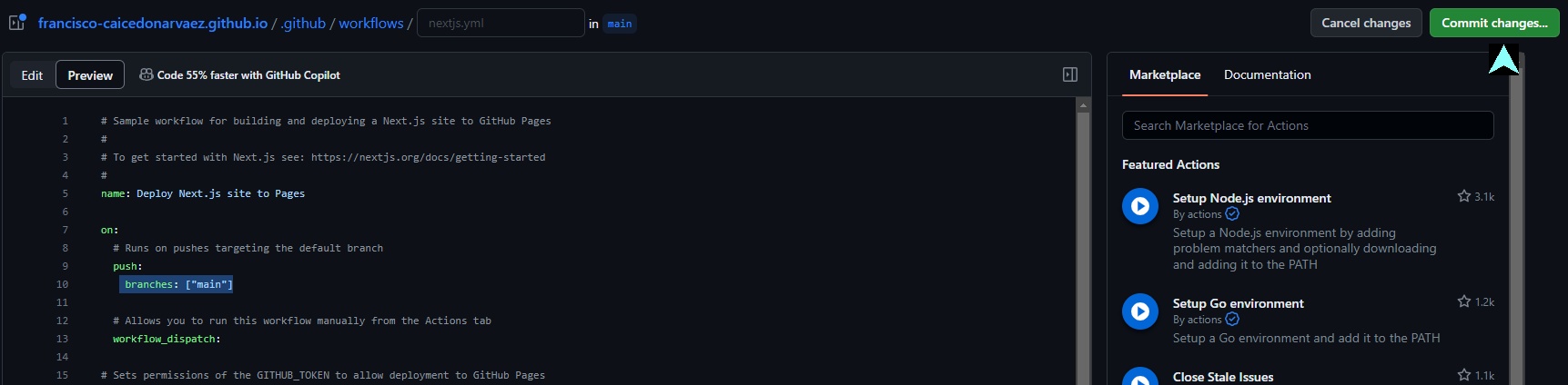 workflow confirmation