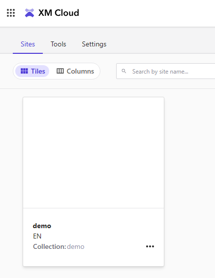 empty project