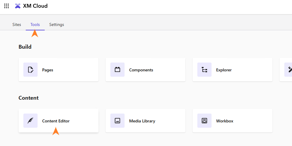content editor