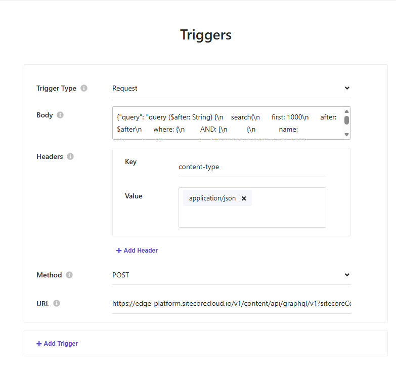 api crawler source triggers