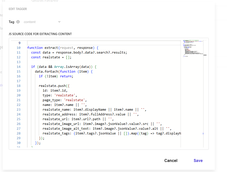 api crawler source extractor